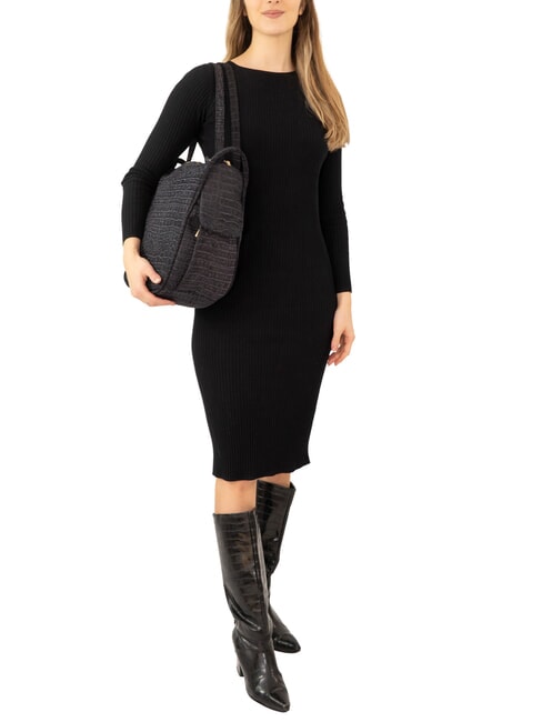 TRIO Sac &agrave; dos en cuir St. Cocco bleu noix de coco - Sacs pour Femme