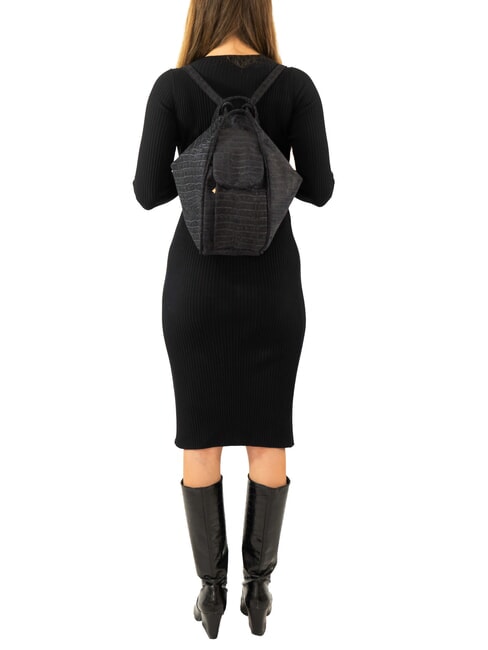 TRIO Sac &agrave; dos en cuir St. Cocco bleu noix de coco - Sacs pour Femme