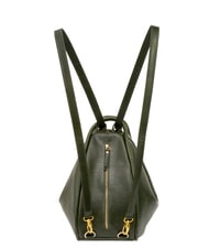 LESAC TRIO Sac &agrave; dos en cuir nappa vert - Sacs pour Femme - 2