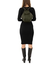 LESAC TRIO Sac &agrave; dos en cuir nappa vert - Sacs pour Femme - 6