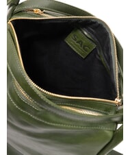 LESAC TRIO Sac &agrave; dos en cuir nappa vert - Sacs pour Femme - 8