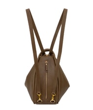 LESAC TRIO Sac &agrave; dos en cuir nappa tourterelle - Sacs pour Femme - 2