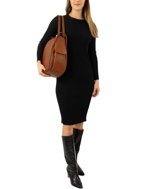 TRIO Sac &agrave; dos en cuir nappa cuir - Sacs pour Femme