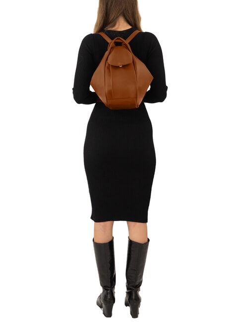 TRIO Sac &agrave; dos en cuir nappa cuir - Sacs pour Femme