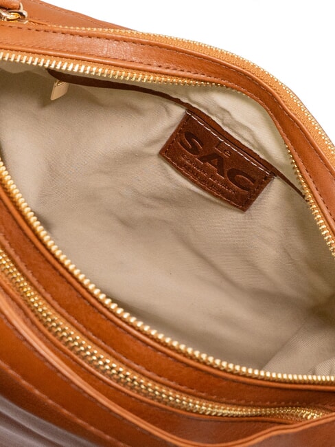 TRIO Sac &agrave; dos en cuir nappa cuir - Sacs pour Femme