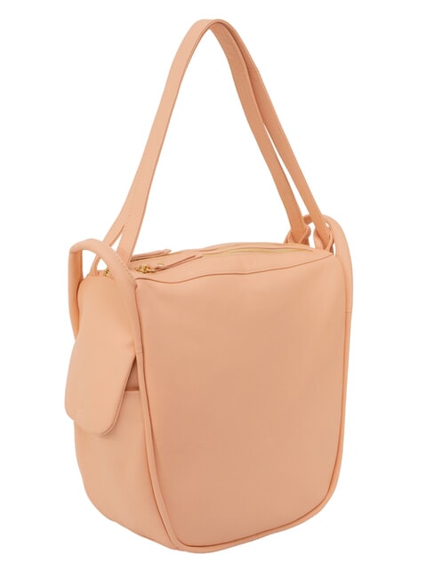 TRIO Sac &agrave; dos en cuir nappa p&ecirc;che - Sacs pour Femme