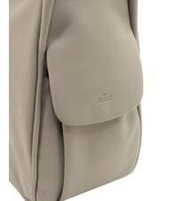 LESAC TRIO Sac &agrave; dos en cuir nappa gris - Sacs pour Femme - 7