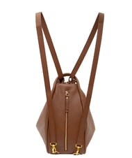LESAC TRIO Sac &agrave; dos en cuir nappa chocolat - Sacs pour Femme - 2