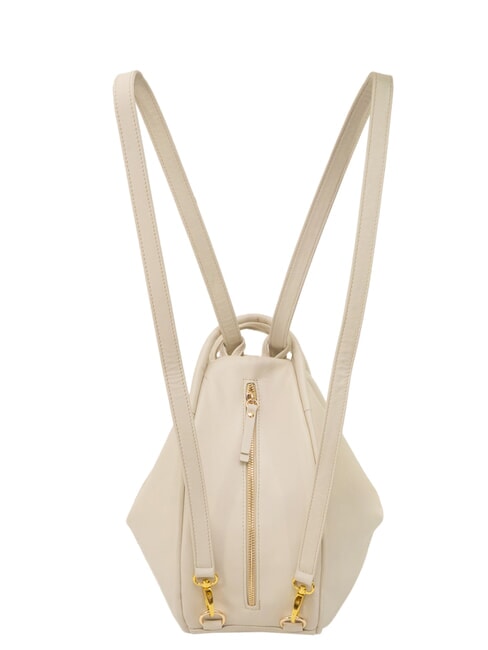 TRIO Sac &agrave; dos en cuir nappa rose poudr&eacute; - Sacs pour Femme