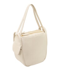 LESAC TRIO Sac &agrave; dos en cuir nappa rose poudr&eacute; - Sacs pour Femme - 3