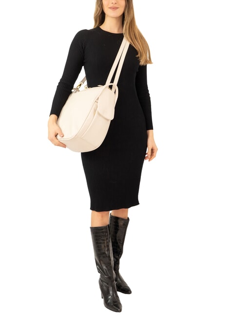 TRIO Sac &agrave; dos en cuir nappa rose poudr&eacute; - Sacs pour Femme