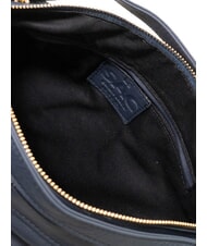 LESAC TRIO Sac &agrave; dos en cuir nappa bleu - Sacs pour Femme - 8