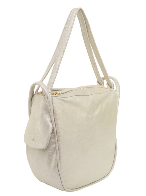 TRIO Sac &agrave; dos en cuir nappa caf&eacute;25 - Sacs pour Femme