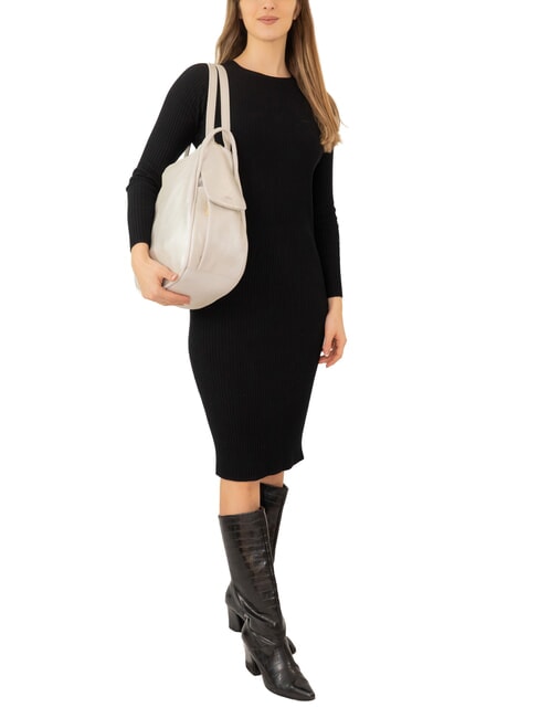 TRIO Sac &agrave; dos en cuir nappa caf&eacute;25 - Sacs pour Femme