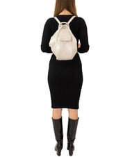 LESAC TRIO Sac &agrave; dos en cuir nappa caf&eacute;25 - Sacs pour Femme - 6