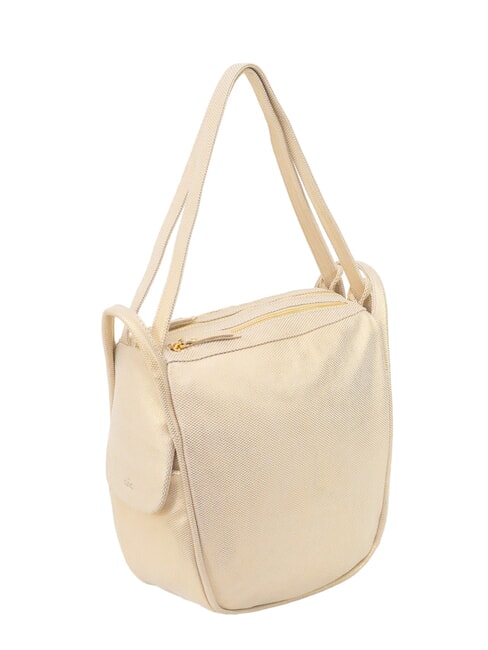 TRIO Sac &agrave; dos en cuir nappa noir25 - Sacs pour Femme