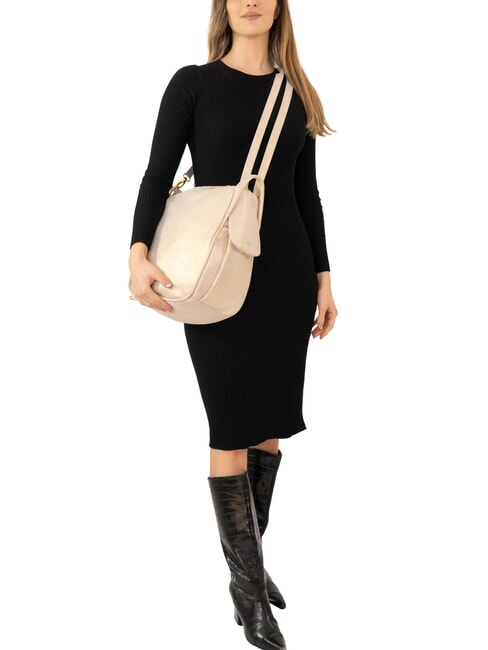 TRIO Sac &agrave; dos en cuir nappa noir25 - Sacs pour Femme