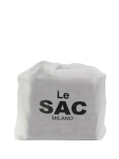 TRIO Sac &agrave; dos en cuir nappa noir25 - Sacs pour Femme