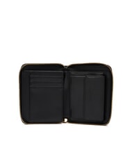 LOVE MOSCHINO BOLD LOVE portefeuille zipp&eacute; de taille moyenne Noir - Portefeuilles Femme - 2