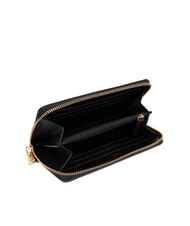 LOVE MOSCHINO BOLD LOVE Grand portefeuille zipp&eacute; Noir - Portefeuilles Femme - 2