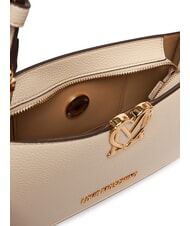 LOVE MOSCHINO SOFT SCULPT sac bandouli&egrave;re Ivoire - Sacs pour Femme - 5