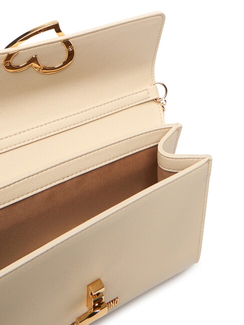 HEART TURNLOCK Petit sac bandouli&egrave;re Ivoire - Sacs pour Femme