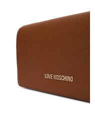 LOVE MOSCHINO JEWEL Sac bandouli&egrave;re &agrave; rabat CUIR - Sacs pour Femme - 3