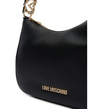 LOVE MOSCHINO JEWEL sac bandouli&egrave;re Noir - Sacs pour Femme - 3