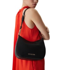 LOVE MOSCHINO JEWEL sac bandouli&egrave;re Noir - Sacs pour Femme - 5
