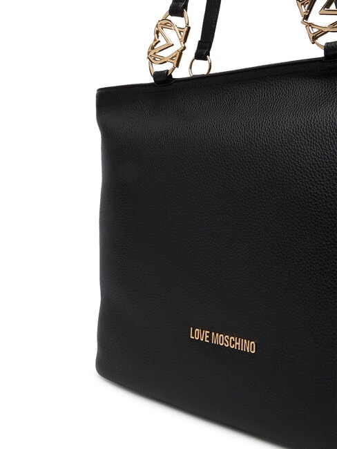 JEWEL sac cabas &agrave; bandouli&egrave;re Noir - Sacs pour Femme