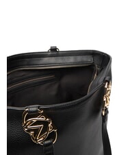 LOVE MOSCHINO JEWEL sac cabas &agrave; bandouli&egrave;re Noir - Sacs pour Femme - 6
