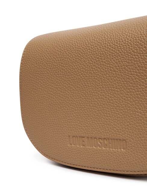 GIANT Sac bandouli&egrave;re &agrave; rabat beige - Sacs pour Femme