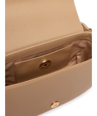 LOVE MOSCHINO GIANT Sac bandouli&egrave;re &agrave; rabat beige - Sacs pour Femme - 6