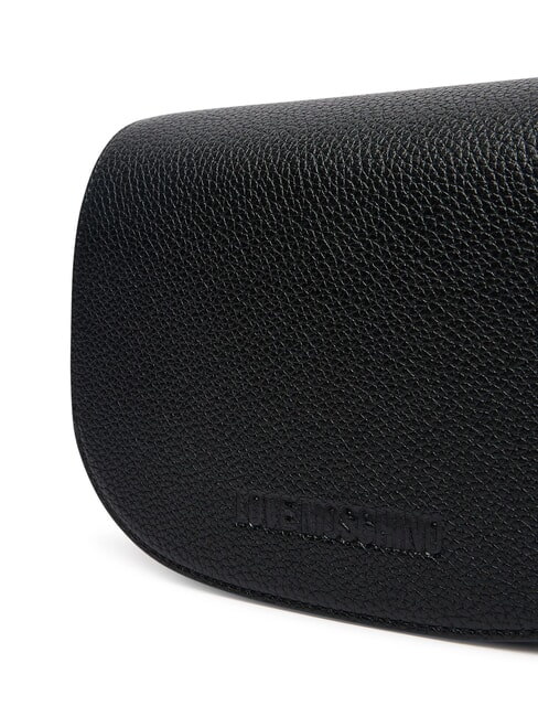 GIANT Sac bandouli&egrave;re &agrave; rabat Noir - Sacs pour Femme