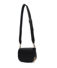 LOVE MOSCHINO GIANT Sac bandouli&egrave;re &agrave; rabat Noir - Sacs pour Femme - 4
