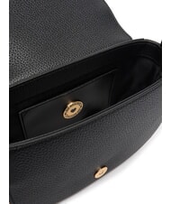 LOVE MOSCHINO GIANT Sac bandouli&egrave;re &agrave; rabat Noir - Sacs pour Femme - 6