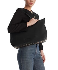 LOVE MOSCHINO GIANT sac &agrave; bandouli&egrave;re Noir - Sacs pour Femme - 5