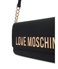 LOVE MOSCHINO BOLD LOVE sac bandouli&egrave;re &agrave; cha&icirc;ne Noir - Sacs pour Femme - 3