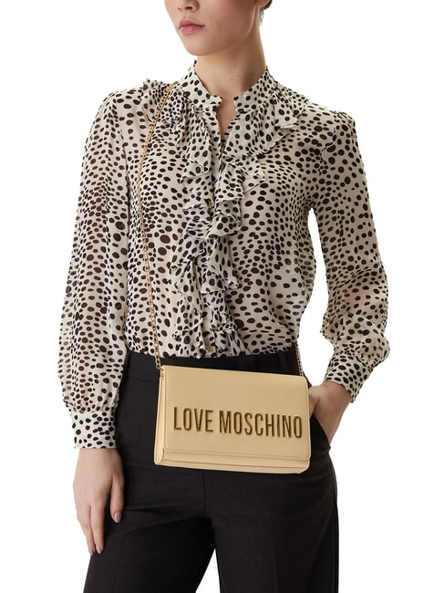 SMART DAILY Pochette avec bandouli&egrave;re cha&icirc;ne beurre - Sacs pour Femme