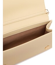 LOVE MOSCHINO SMART DAILY Pochette avec bandouli&egrave;re cha&icirc;ne beurre - Sacs pour Femme - 6