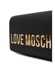 LOVE MOSCHINO SMART DAILY Pochette avec bandouli&egrave;re cha&icirc;ne Noir - Sacs pour Femme - 3