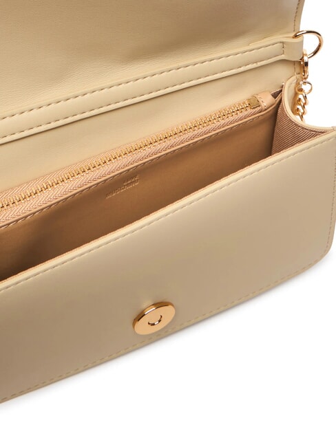 EMBOSSED Mini sac bandouli&egrave;re en m&eacute;tal beurre - Portefeuilles Femme