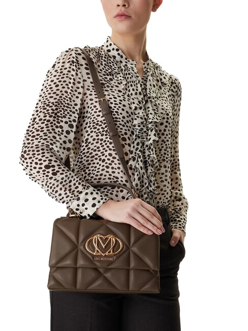 EMBOSSED Sacoche avec bandouli&egrave;re boue - Sacs pour Femme