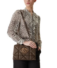 LOVE MOSCHINO EMBOSSED Sacoche avec bandouli&egrave;re boue - Sacs pour Femme - 5