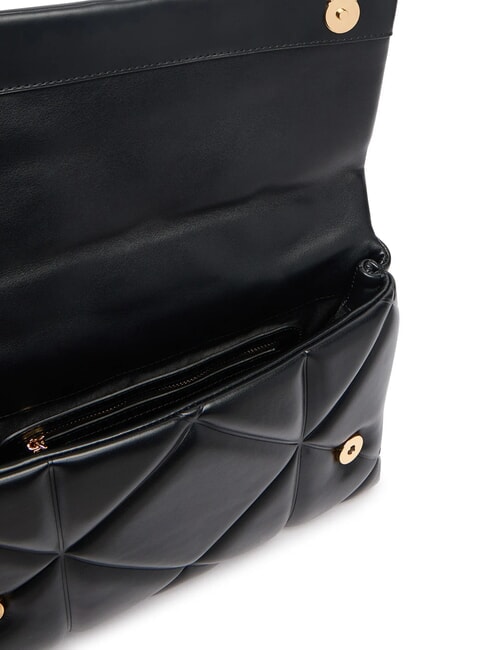 EMBOSSED Sacoche avec bandouli&egrave;re Noir - Sacs pour Femme