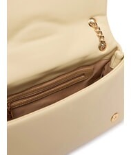 LOVE MOSCHINO EMBOSSED Sac bandouli&egrave;re convertible beurre - Sacs pour Femme - 6