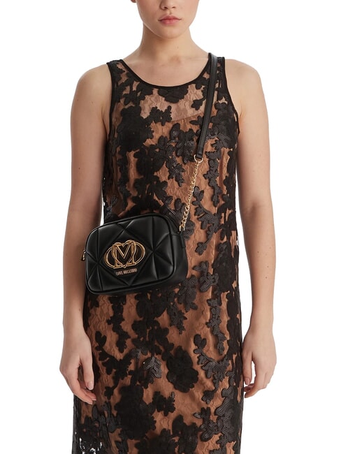 EMBOSSED &Eacute;tui pour appareil photo Noir - Sacs pour Femme