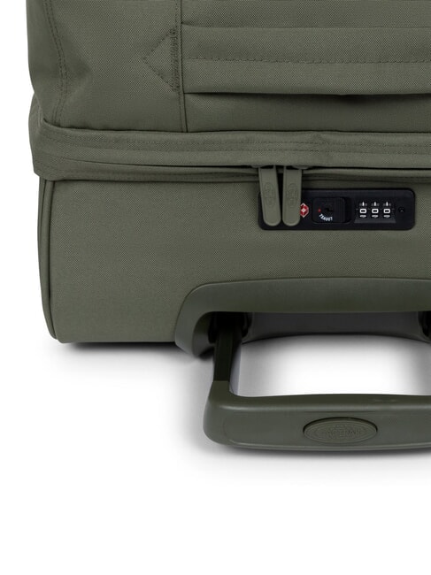 TRANSIT'R M Chariot de taille moyenne kaki monochrome - Valises Semi-rigides