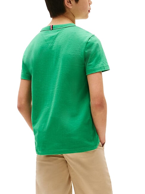 TH KIDS T-shirt en coton &agrave; manches courtes vert &eacute;clatant - Tee-shirt enfant