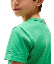 TOMMY HILFIGER TH KIDS T-shirt en coton &agrave; manches courtes vert &eacute;clatant - Tee-shirt enfant - 3